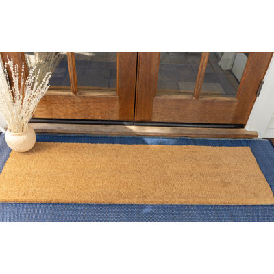 Alece Minimalist Coconut Coir Entryway Doormat