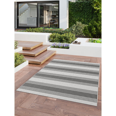 Strawn Striped Area Rug