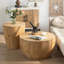 Ensemble de tables basses en forme de seau de style rétro pour bureau