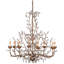 Crystal Bud 8 - Light Chandelier-60564369