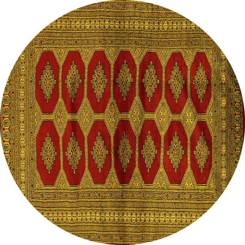 Miffin Performance Oriental Indoor Rug, Round 3'