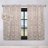  Leaves Pattern Machine Washable 100% Polyester Black Out Curtains with Back Tabs-103688515-103688508
