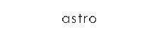 Astro Lighting logo