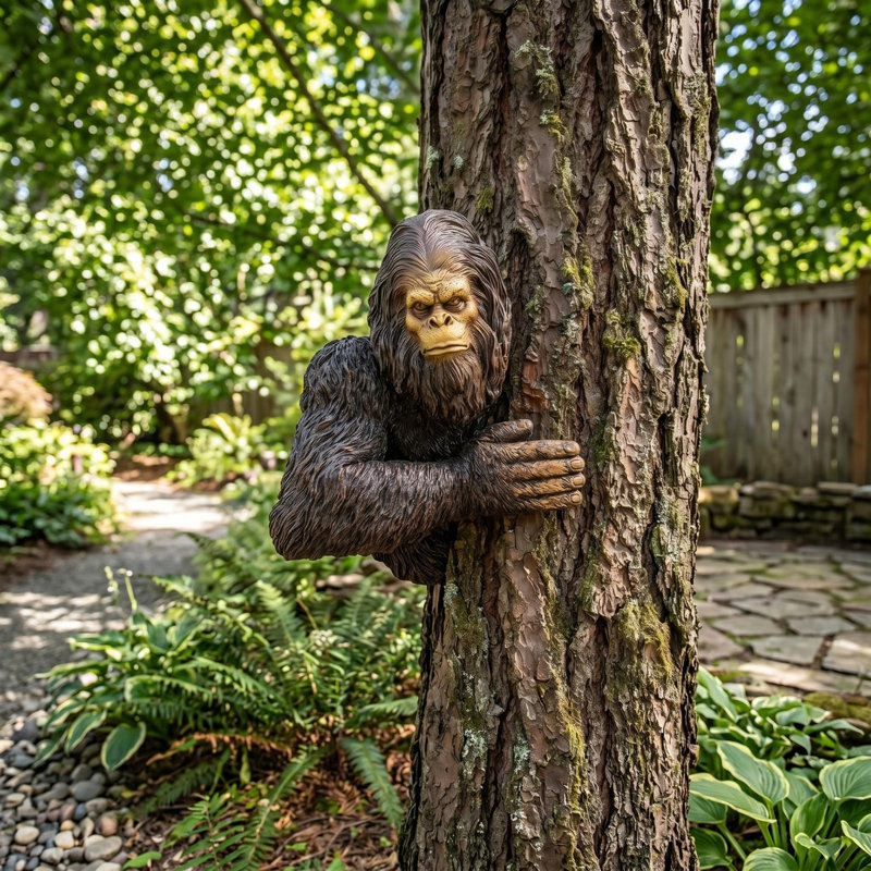 Bashful the Bigfoot Garden Statue