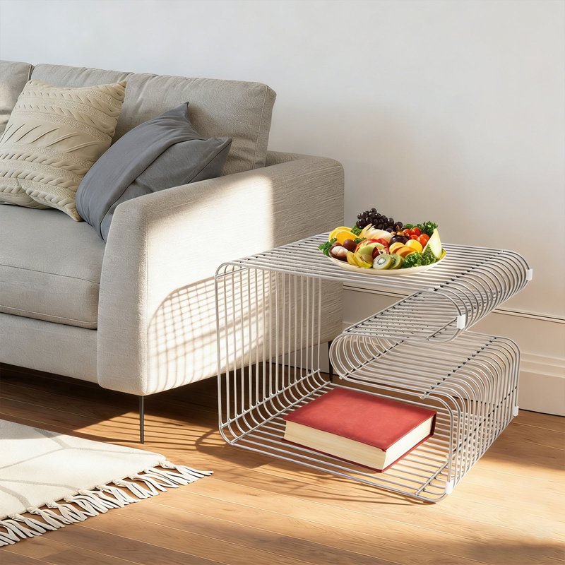 Table d'appoint Modern, Argent
