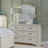 Commode double 7 tiroirs avec miroir Nestor