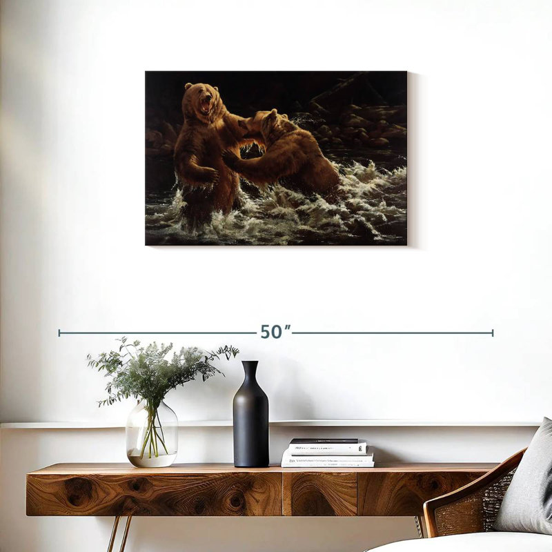 Clash, 20" H x 30" W
