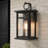 Moira 1-Light Earth Black Outdoor Wall Lantern-732352088