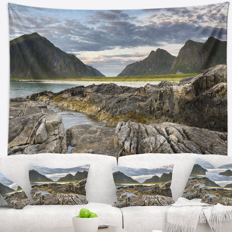 Polyester Tapestry, 78" H x 92" W