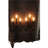 Austin Steel Flush Mounted Sconce