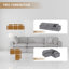Canapé modulaire rembourré 3 pièces Jossa-1663001311