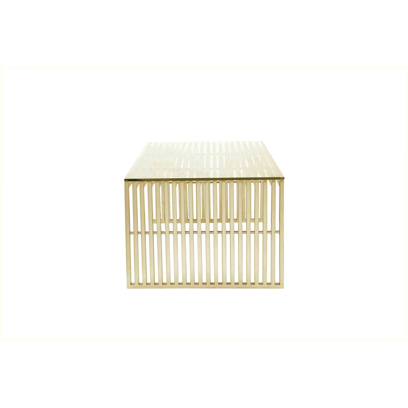 Table basse Jules, Doré