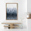 Paysage de forêt Woodland «Blue Winter Mist Pastel Mountain Forest Nature» sur-99141890-99141891