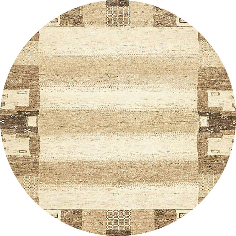 Tapis abstrait 401, Rond 4 pi