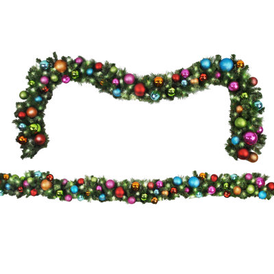 108" Garland with 100 Warm Lights