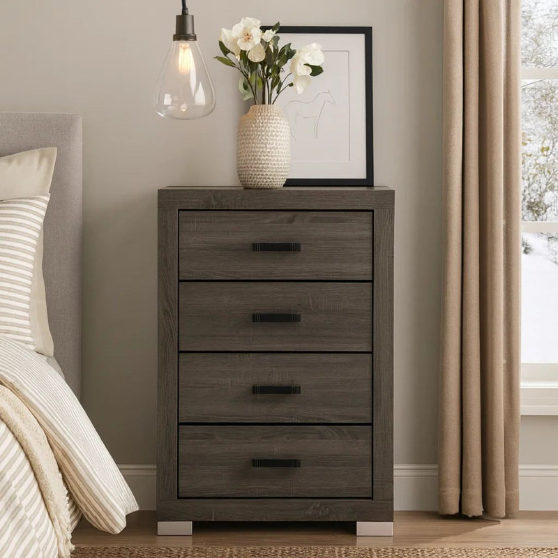 Semih 31'' W 4 - Drawer Dresser