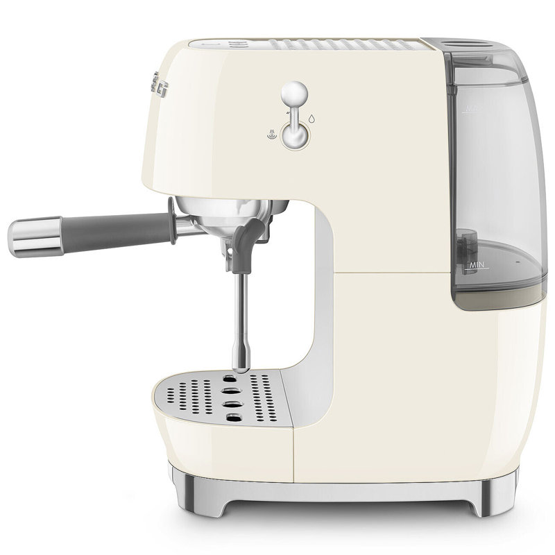 Smeg Manual Espresso Maker With Cold Brew, Cream