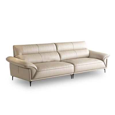 Genuine Leather Modular Sofa cushion couch