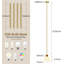 Ensemble de 2 luminaires suspendus dorés - luminaire suspendu moderne avec abat-jour en verre, câblé avec tige en métal réglable, pour le vestibule de la salle à manger de l'îlot de cuisine