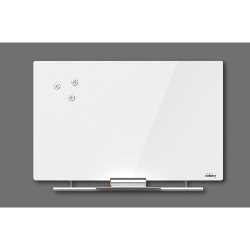 Tableau magnétique en verre Clarity, H 30 po x l 50 po x P 0,125 po
