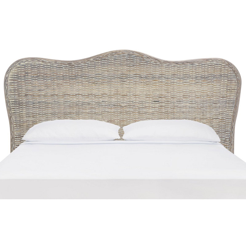 Litchford Headboard, Queen, White Washed