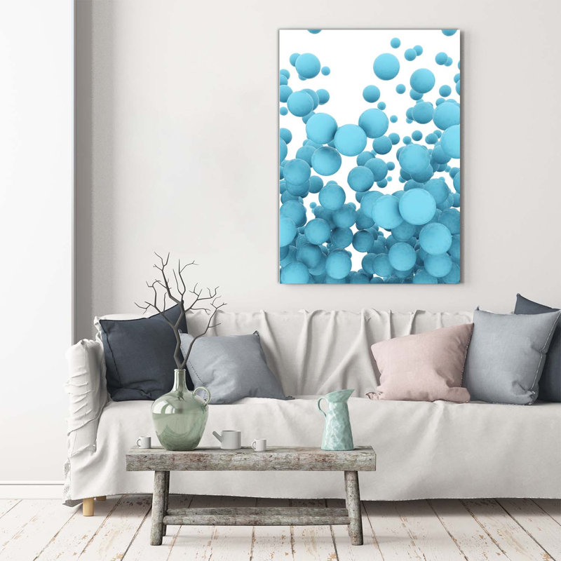 Abstraction Balls - Wrapped Canvas Print