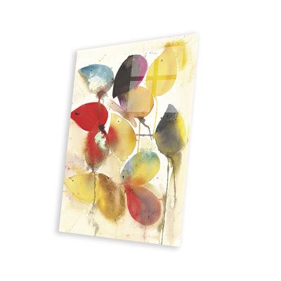 «Leaves Falling I», impression sur verre acrylique