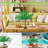 23 In Lighted Palm Tree Table Decor