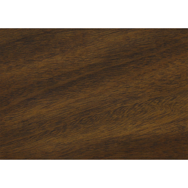 Table d'appoint polyvalente en placage de noyer transitionnel, parfaite pour le salon et la chambre à coucher, plateau carré spacieux et base à tréteaux