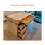 Bureau en bois manufacturé 70,87 po avec 6 tiroirs-109013750-109013751