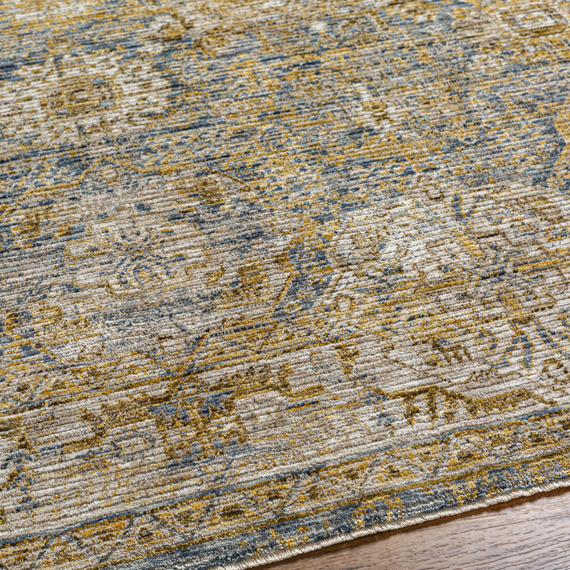 Floral Indoor Rug, Rectangle 9' x 12'2"