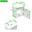 Meuble-lavabo suspendu de 47 cm (18,5 po) avec lavabo réversible en résine (gauche ou droite) et porte à ouverture par simple pression