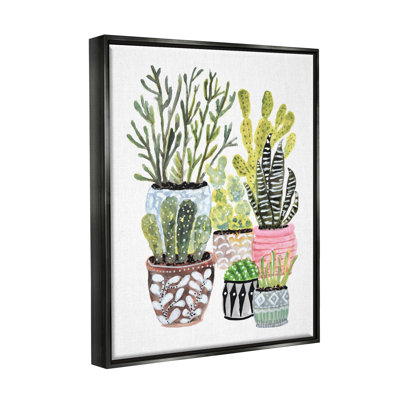 " Various Cactus House Plants " by Karen Fields