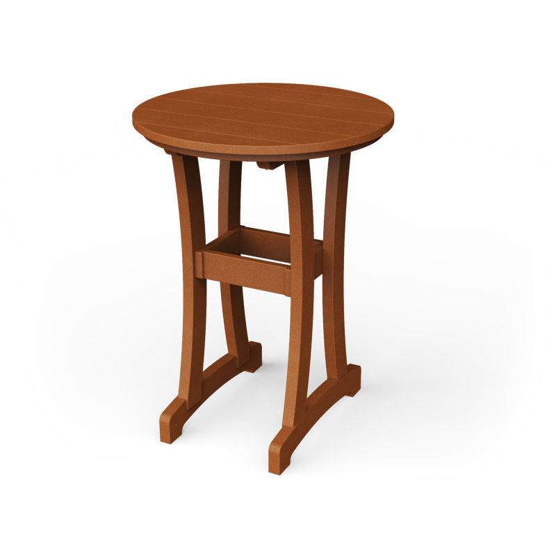 Table de bar Stella, H 30 po x l 30 po x P 30 po, Cèdre