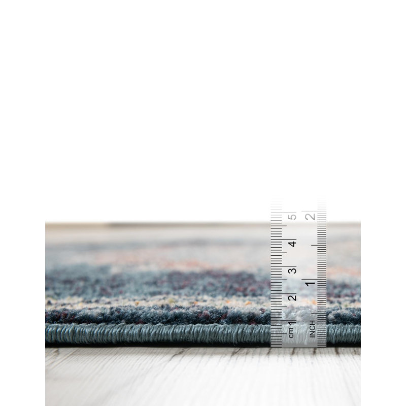 Tasharra Rug, Blue, Rectangle 9' x 12'