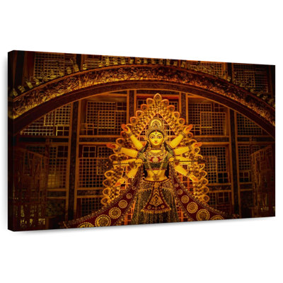 Adella Durga In A Pandal