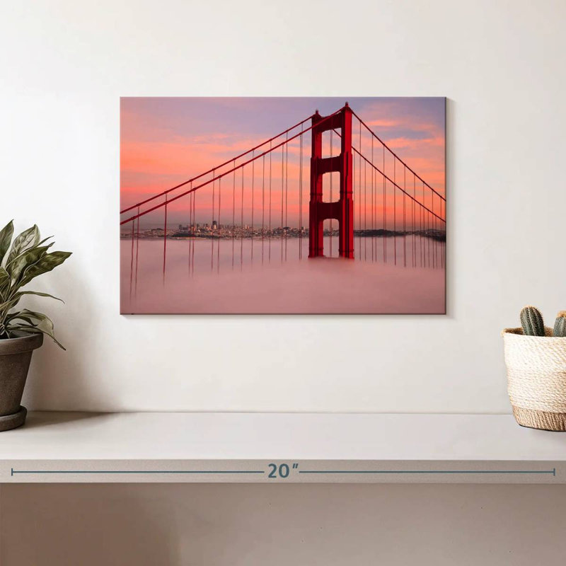 Lilie Dusky Golden Gate Bridge, H 8 po x l 12 po