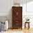 Tall Kitchen Pantry Sideboard with Doors and Drawers – Walnut-498696622