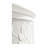 White Solid Wood End Table