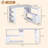L Shaped Corner Computer Desk-816804896