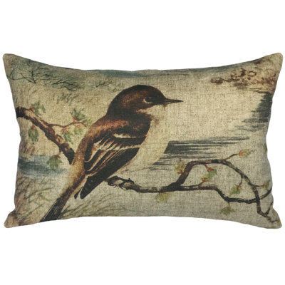 Linen Reversible Throw Pillow