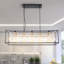 Fircrest 5-Light Island Rectangle Crystal Chandelier