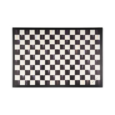 Courtly Check Floor Mat
