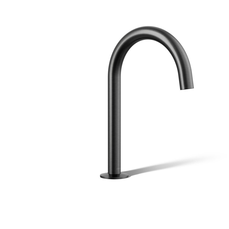 Components Deck-Mount Bath Spout With Tube Design