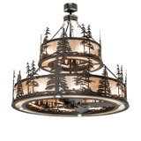 Tall Pines Downrod Ceiling Fan