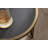 Monsanto Vegan Leather C-Shaped Side Table