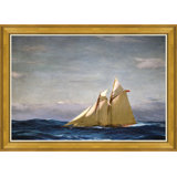 Schooner Giclee On Canvas by Soicher Marin Archives