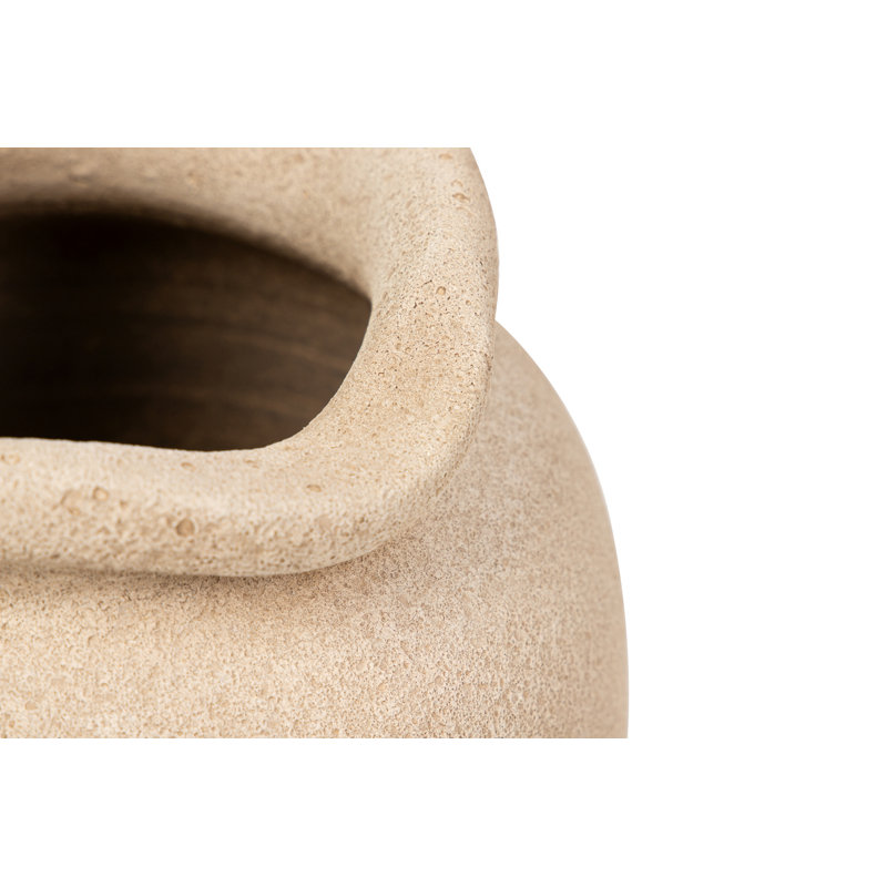 CERAMIC VASE, Brown, 40cm