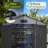 8X6 FT Outdoor Storage Shed, Weather-Resistant Shed With Lockable Double Doors & Built-In Floor, Sloped Roof Outdoor Shed For Backyard, Patio & Lawn, Gray-121909643