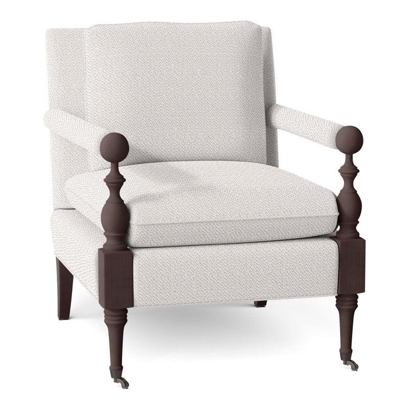 Leslie Armchair, Montego Bay, Perigold Elements White Sands